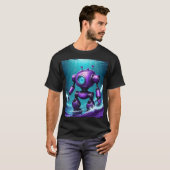 T-shirt grand robot de plongée (Devant entier)
