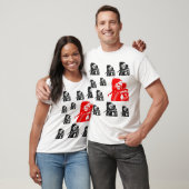 T-shirt Grand rouge (Unisexe)