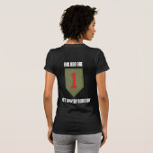 T-shirt Grand rouge un - 2 (Dos entier)