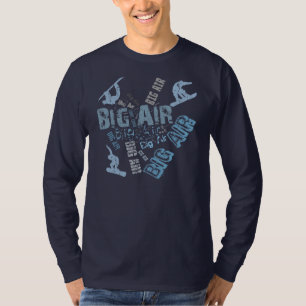 T-shirt Grand snowboarding d'air