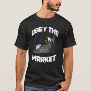T-shirt Grand Taureau Et Ours Stock Échanges Design Hauss