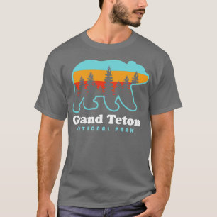 T-shirt Grand Teton National Park Bear Mountains