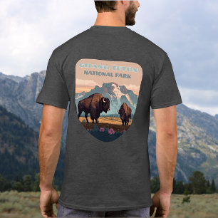 T-shirt Grand Teton National Park Jackson Wyoming Mountain
