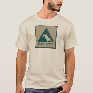T-shirt Grand Teton National Park Rustic