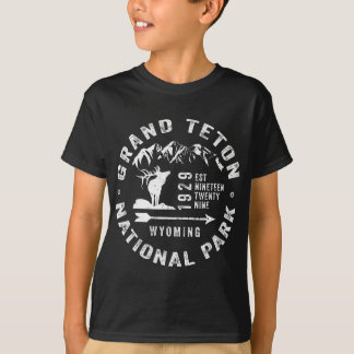 T-shirt Grand Teton National Park Wyoming Souvenir