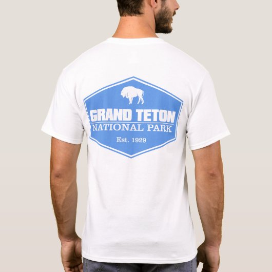 T-shirt Grand Teton NP 3 (Dos)