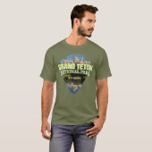 T-shirt Grand Teton NP (flèche) (Devant entier)