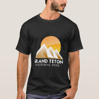 T-shirt Grand Teton Parc national de Grand Teton Wyoming