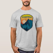 T-shirt Grand Teton Wyoming Sunrise (Devant)