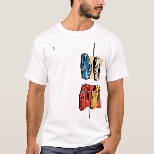 T-shirt Grand Tour 4 | Piston et filetage (Devant)