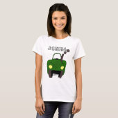 T-shirt Grand tracteur vert (Devant entier)
