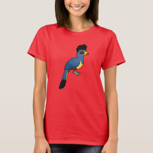 T-shirt Grand Turaco bleu