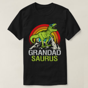 T-shirt Grandadsaurus Dinosaur Grandpa Saurus Fête des pèr