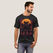 T-shirt grandchat (Devant entier)