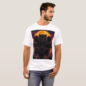 T-shirt grandchat (Devant entier)