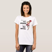 T-shirt Grande acclamation Maman-Rouge (Devant entier)