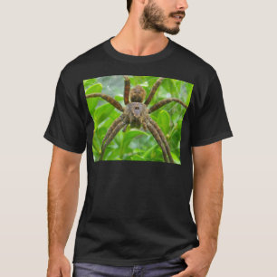 T-shirt Grande Araignée Brune