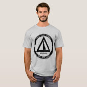 T-shirt Grande chemise avant de logo (Devant entier)