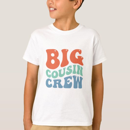 T-shirt Grande Équipe de Cousins (Devant)