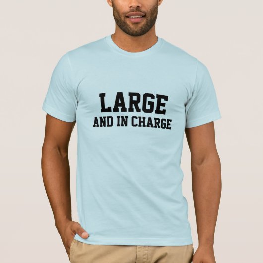 T-shirt Grande et responsable chemise (Devant)