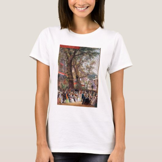 T-shirt Grande exposition, 1851 : intérieur (Devant)