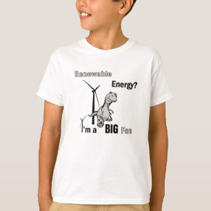 T-shirt Grande fan d'énergie renouvelable