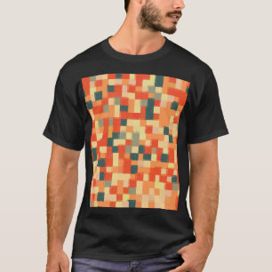 T-shirt Grande géométrie : Motif Abstrait sans couture.