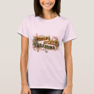 T-shirt Grande grand-mère du monde