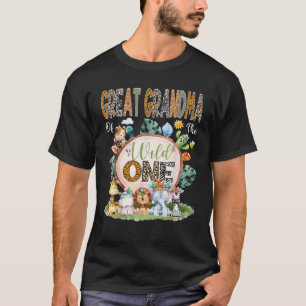 T-shirt Grande Grand-Mère Du Sauvage Une Jungle Tribale Sa