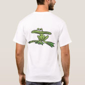 T-shirt Grande grenouille de bouche (Dos)