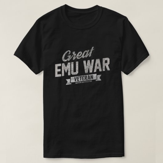 T-shirt Grande Guerre Emu vétéran Funny Emu meme Tee (Design devant)