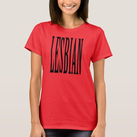 T-SHIRT GRANDE LESBIENNE (Devant)