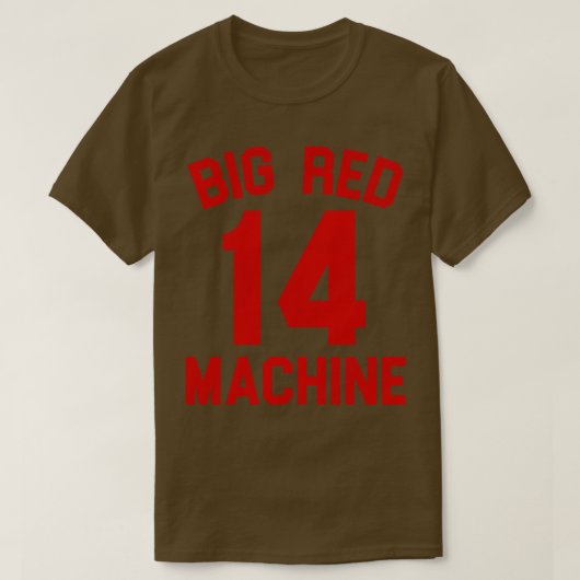 T-shirt Grande machine rouge (Design devant)