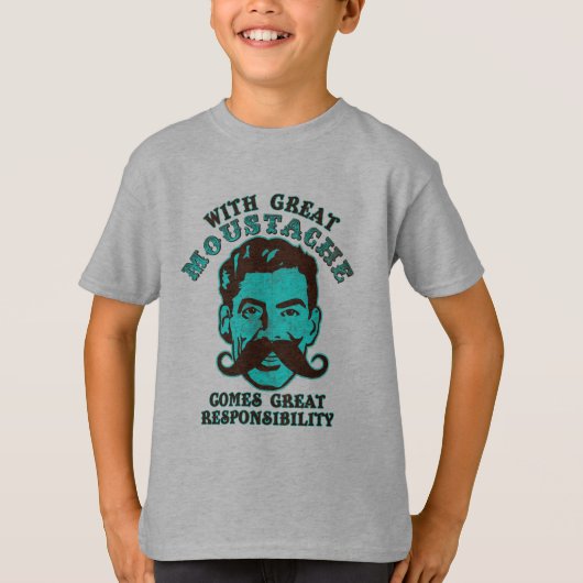 T-shirt Grande Moustache (Devant)