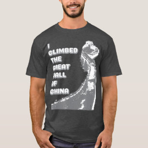 T-shirt Grande Muraille De Chine Beijing Souvenir