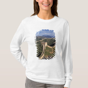 T-shirt Grande Muraille sinuant à travers la montagne,