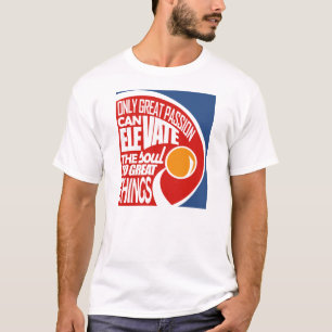 T-shirt Grande passion pour le ping-pong