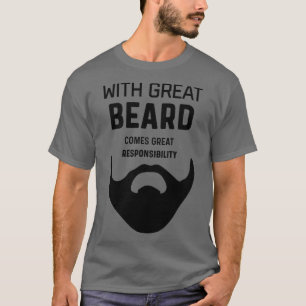 T-shirt GRANDE RESPONSABILITÉ DE LA BÊTE Drôle cadeau pour