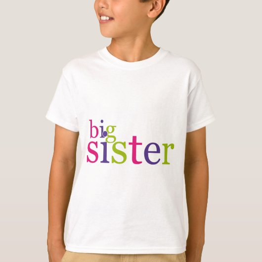 T-shirt Grande soeur (Devant)