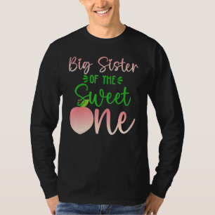 T-shirt Grande Soeur De L'Anniversaire Une Peach 1Eté Fr