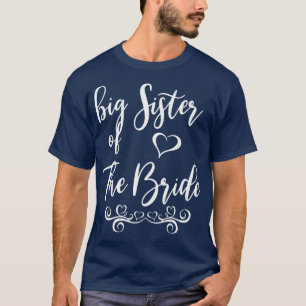 T-shirt Grande soeur de mariée et de chambre Mariage jumel