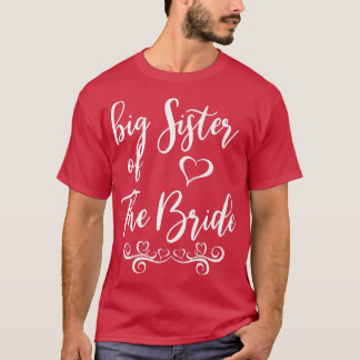 T-shirt Grande soeur de mariée et de chambre Mariage jumel