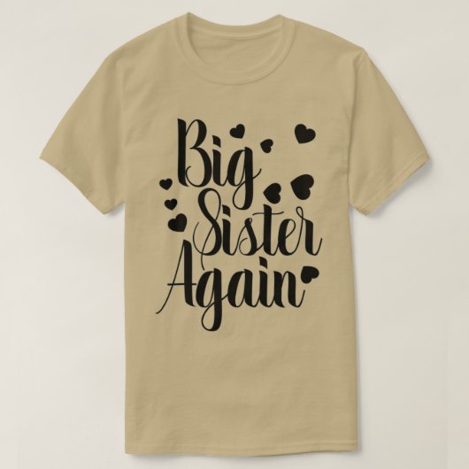 T-shirt Grande soeur encore Arrow Grosse soeur Filles de f (Design devant)