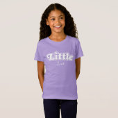 T-Shirt Grande Soeur Petite Soeur Fille (Devant entier)