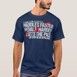 T-shirt Grande soeur Triathlète