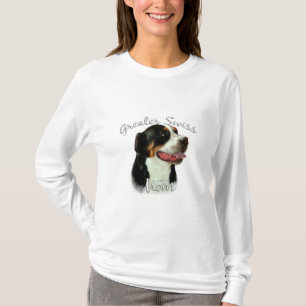 T-shirt Grande Suisse Montagne Chien Maman 2
