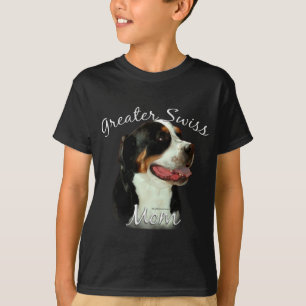 T-shirt Grande Suisse Montagne Chien Maman 2