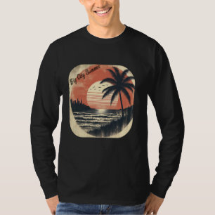T-shirt Grande Ville Été Sunshine Beach Tropical Retro Vib