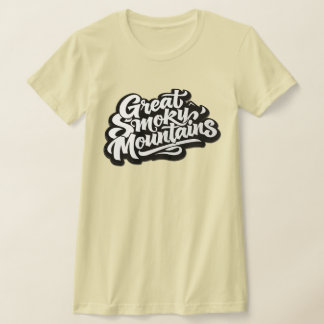 T-shirt Grandes montagnes fumées