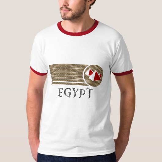 T-Shirt Grandes Pyramides d'Égypte (Devant)